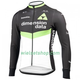 Wielershirt 2017 Dimension Data N001 Lange Mouw